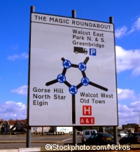 The Magic Roundabout in Swindon ©iStockphoto.com/Nickos