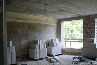 Inside one part of the building during re-development