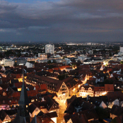 Oberursel at night