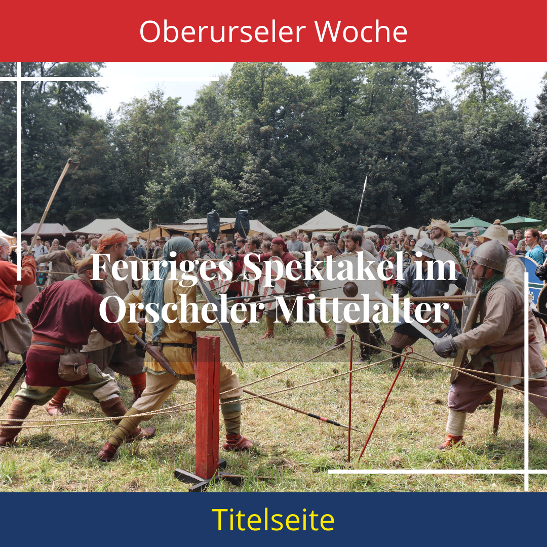 Feuriges Spektakel im Orscheler Mittelalter