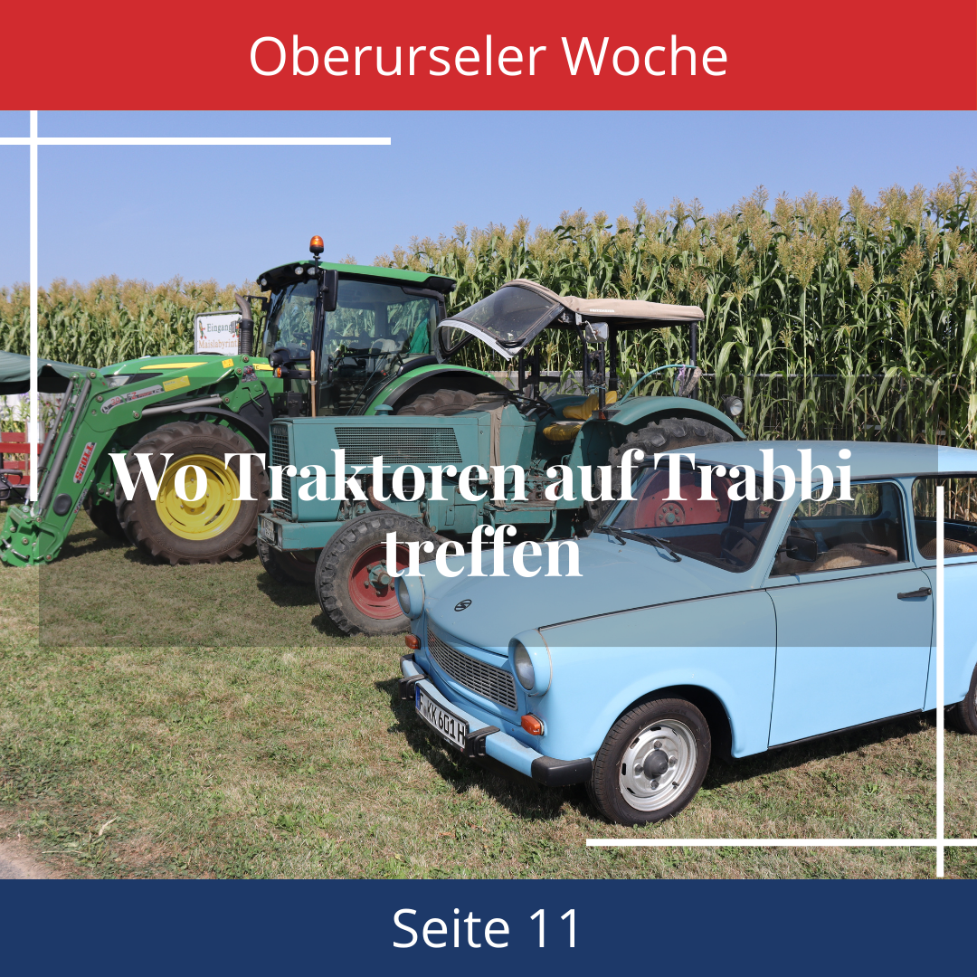 Wo Traktoren auf Trabbi treffen