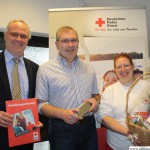 Jürgen Popp (Centre) with Jürgen Swoboda and Michaela Tappenden